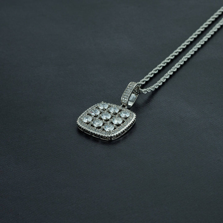 Solitaire Pendant - ICECLIQUE JEWELRY