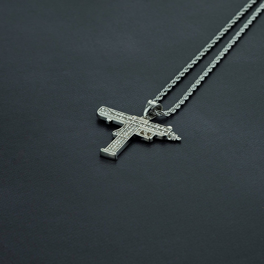 UZI Pendant - ICECLIQUE JEWELRY