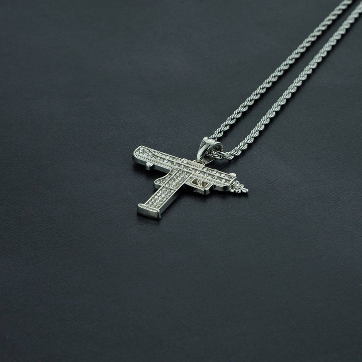 UZI Pendant - ICECLIQUE JEWELRY