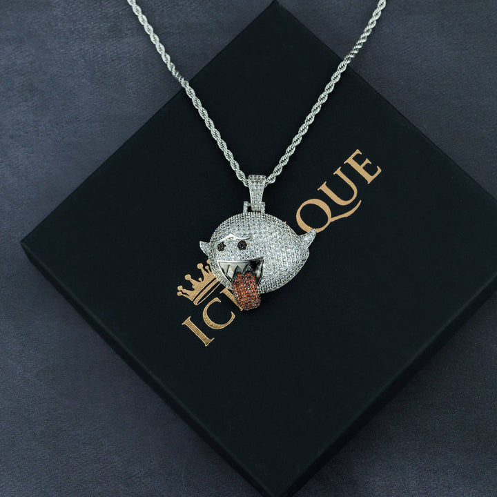 Iced Ghost Pendant - ICECLIQUE JEWELRY