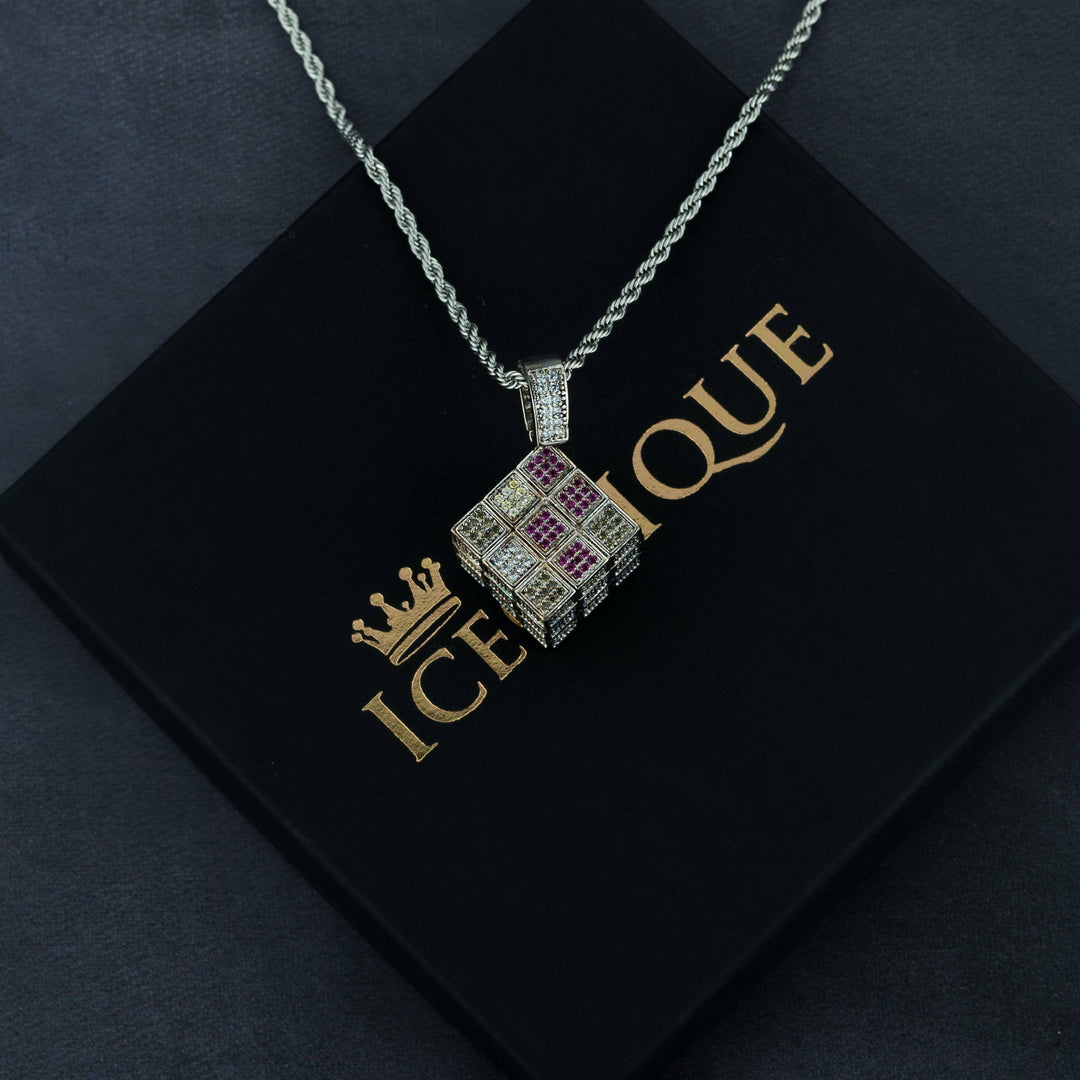 Iced Cube Pendant - ICECLIQUE JEWELRY