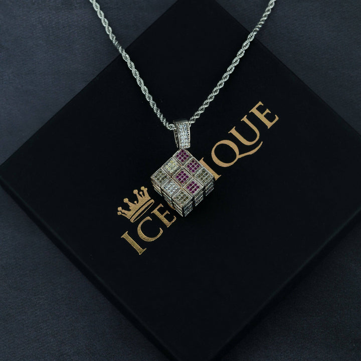 Iced Cube Pendant - ICECLIQUE JEWELRY