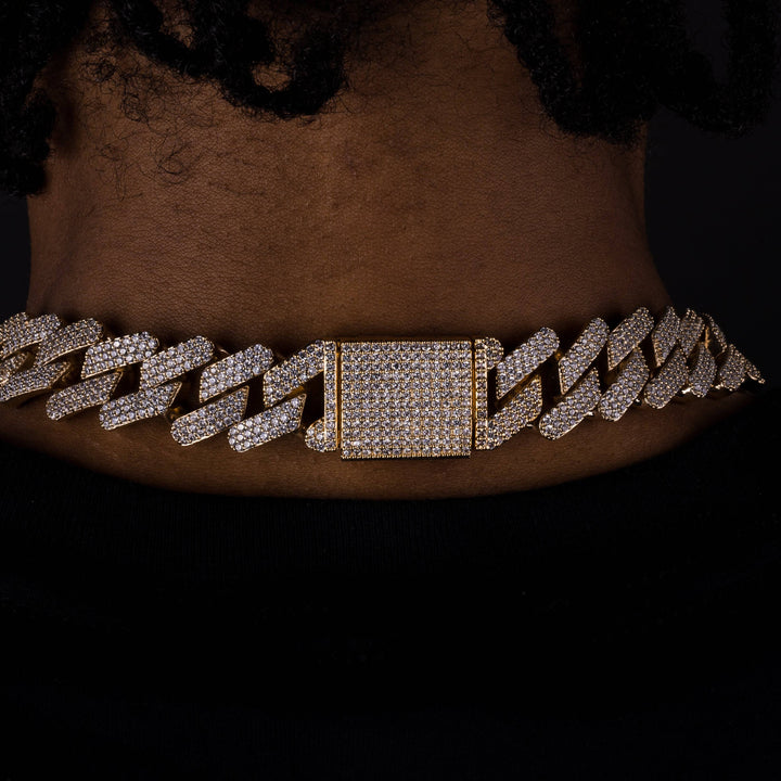 20mm Prong Chain - ICECLIQUE JEWELRY
