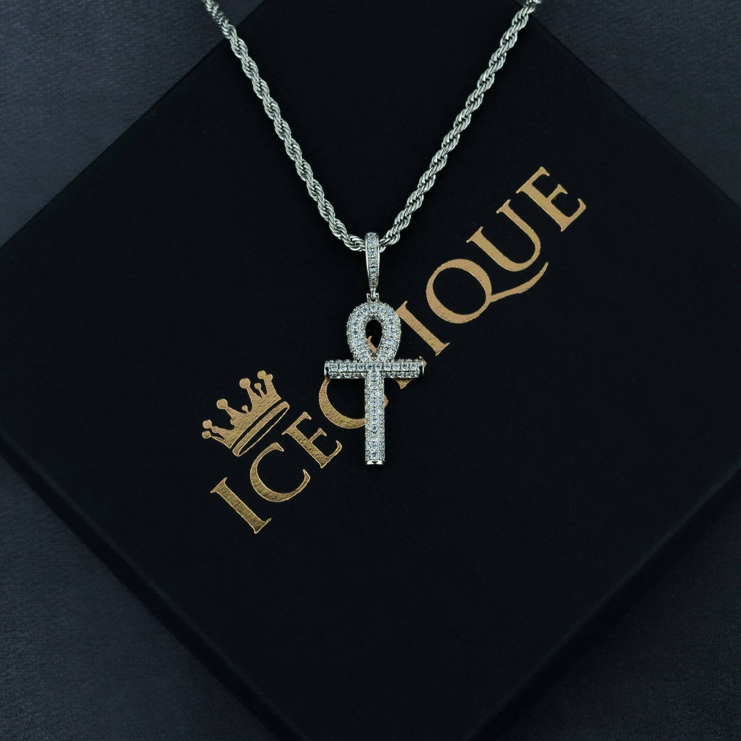 Ankh Pendant - ICECLIQUE JEWELRY
