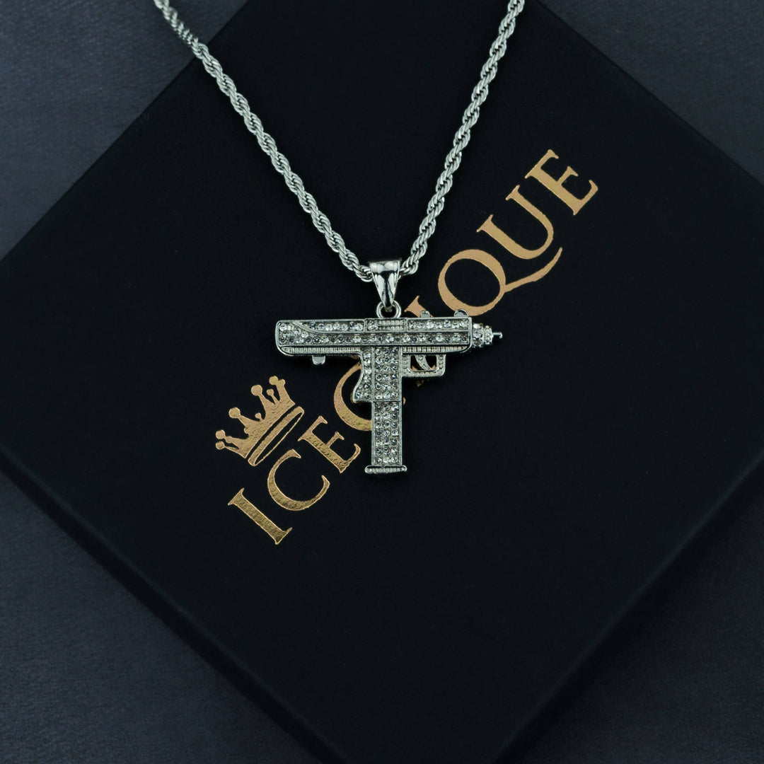 UZI Pendant - ICECLIQUE JEWELRY