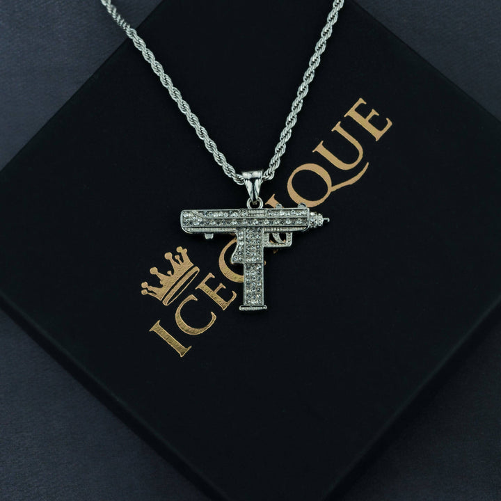 UZI Pendant - ICECLIQUE JEWELRY