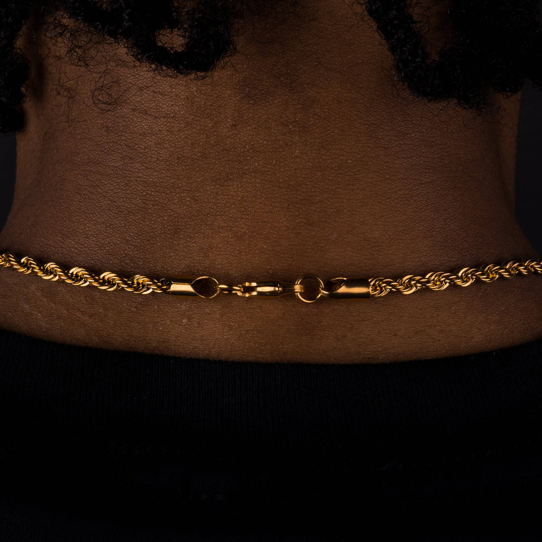 3mm Rope Chain - ICECLIQUE JEWELRY