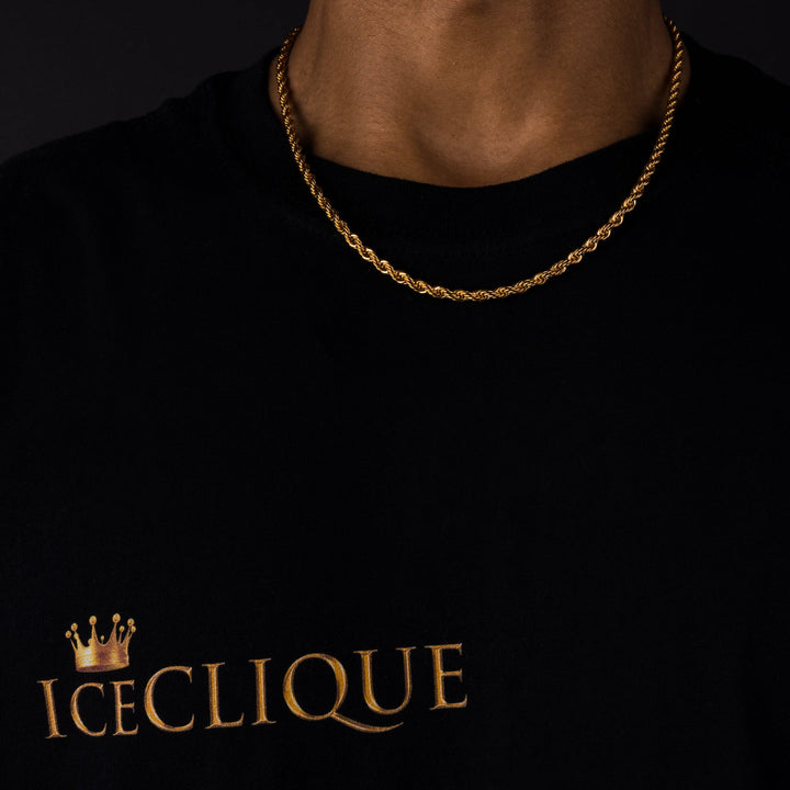 3mm Rope Chain - ICECLIQUE JEWELRY