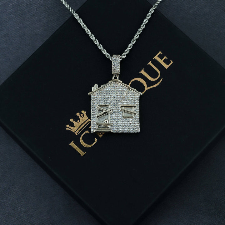 Trap House Pendant - ICECLIQUE JEWELRY