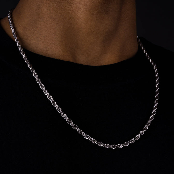 3mm Rope Chain - ICECLIQUE JEWELRY