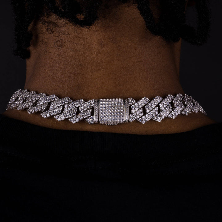 17mm Prong Chain - ICECLIQUE JEWELRY