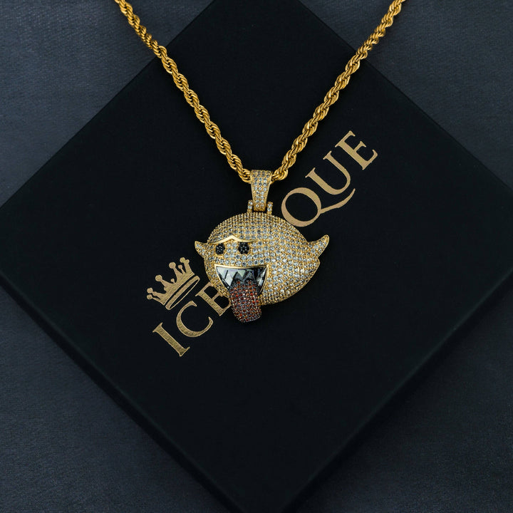 Iced Ghost Pendant - ICECLIQUE JEWELRY