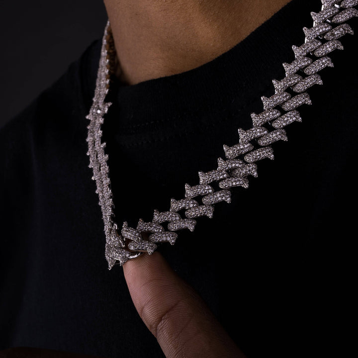 16mm Thorn Chain - ICECLIQUE JEWELRY
