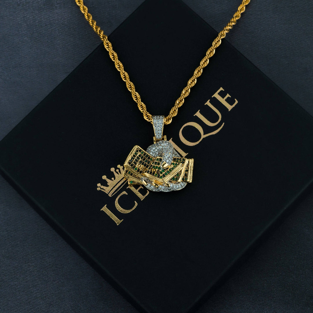 Cash Money Pendant - ICECLIQUE JEWELRY