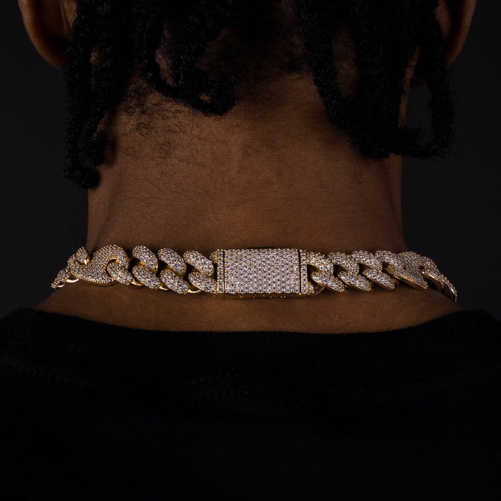 16mm Cuban & Gucci Link Chain - ICECLIQUE JEWELRY