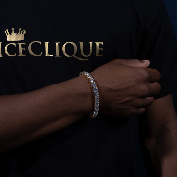 8MM Tennis Bracelet - ICECLIQUE JEWELRY