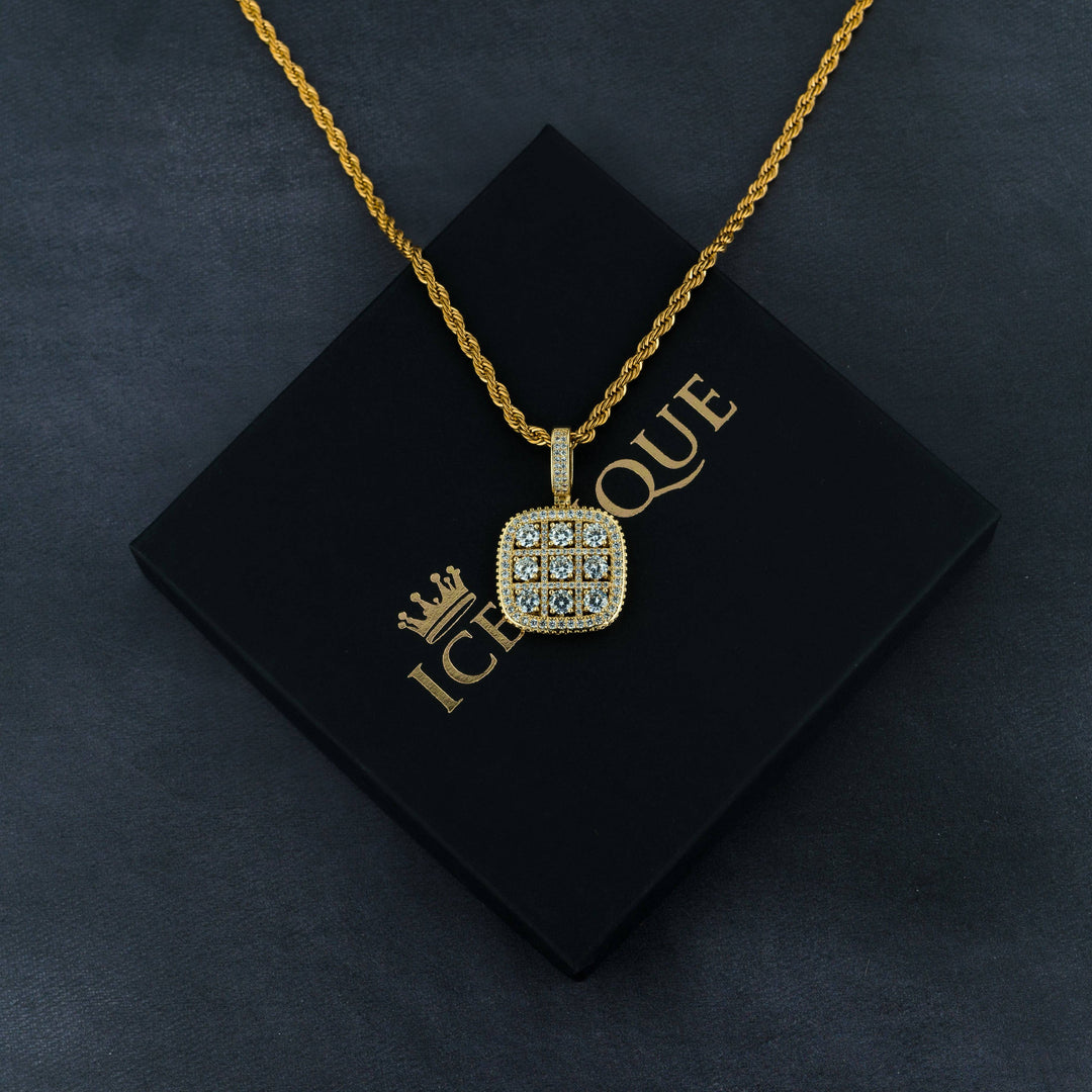 Solitaire Pendant - ICECLIQUE JEWELRY