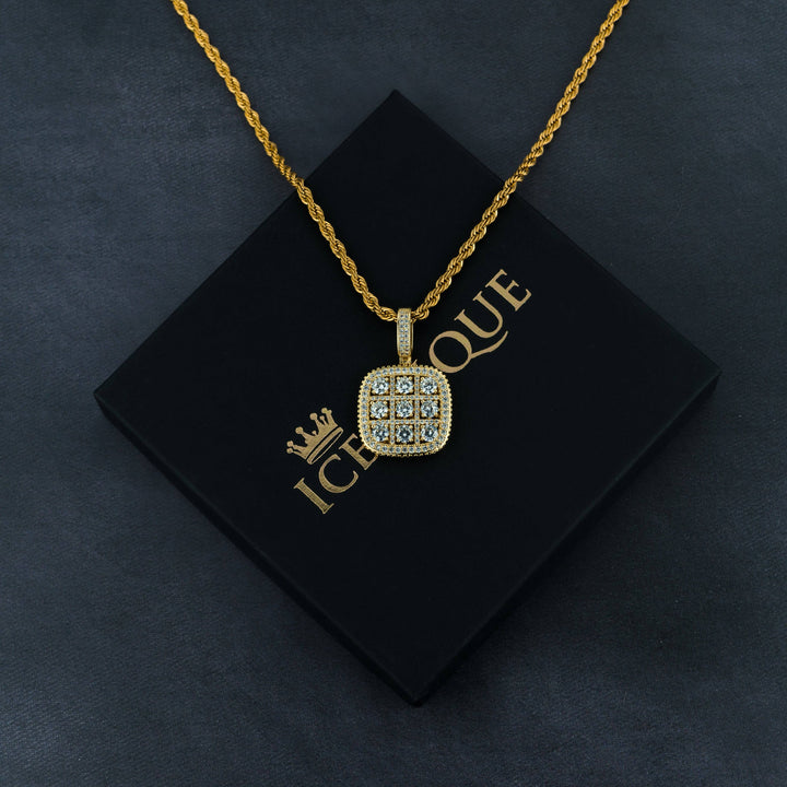 Solitaire Pendant - ICECLIQUE JEWELRY