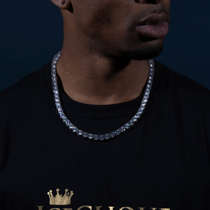 8MM Tennis Chain - ICECLIQUE JEWELRY