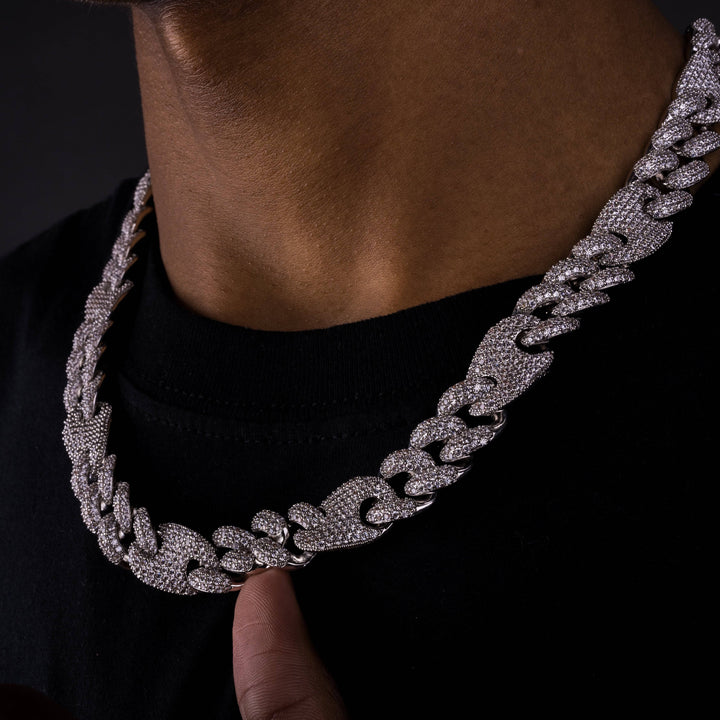 16mm Cuban & Gucci Link Chain - ICECLIQUE JEWELRY