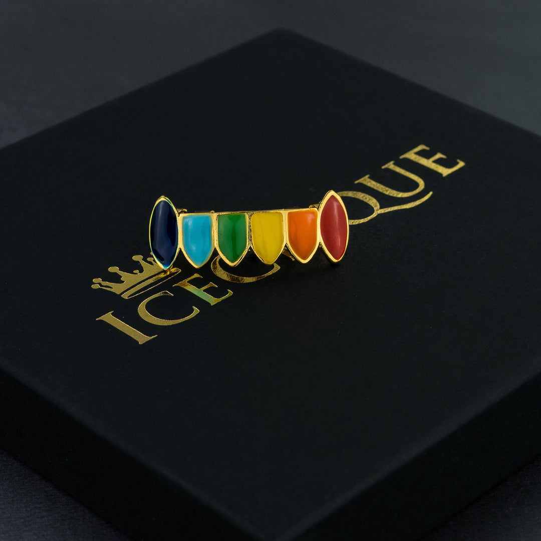 Multi-Colored Grillz - ICECLIQUE JEWELRY