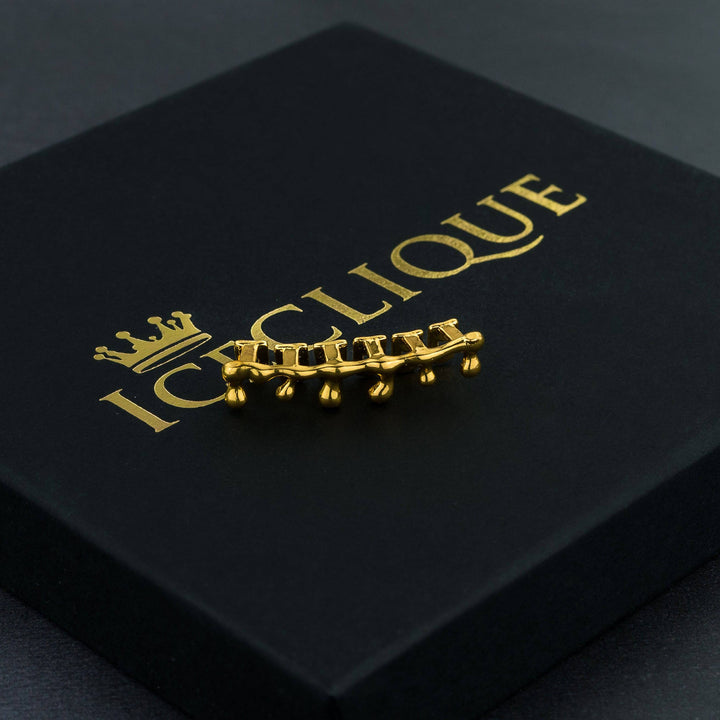 Gold Drip Grillz - ICECLIQUE JEWELRY