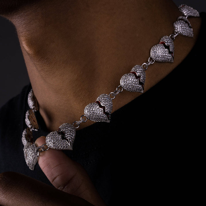 Frozen Heart Chain - ICECLIQUE JEWELRY