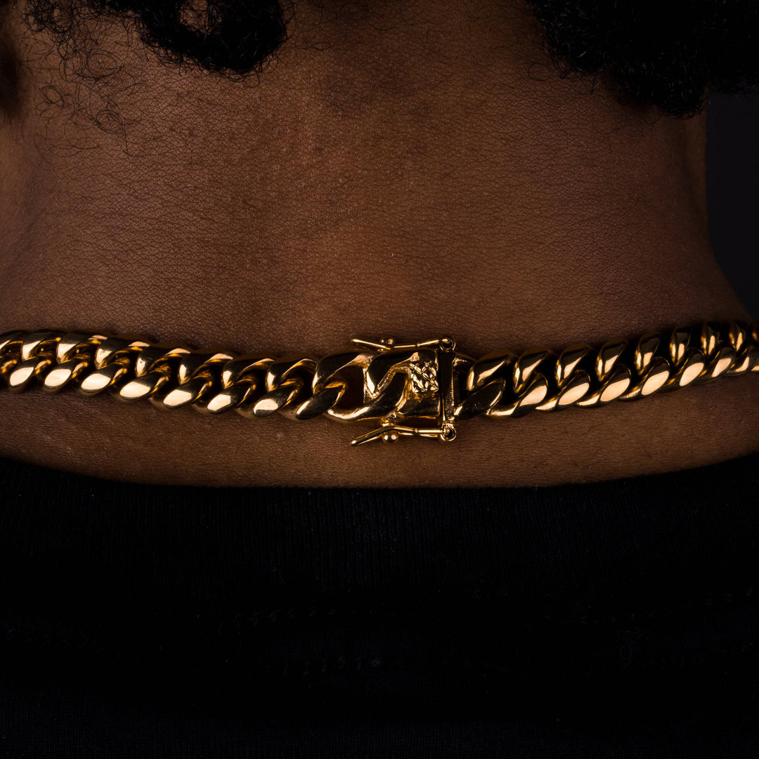 10mm Cuban Chain - ICECLIQUE JEWELRY