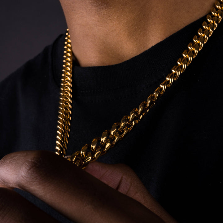 10mm Cuban Chain - ICECLIQUE JEWELRY