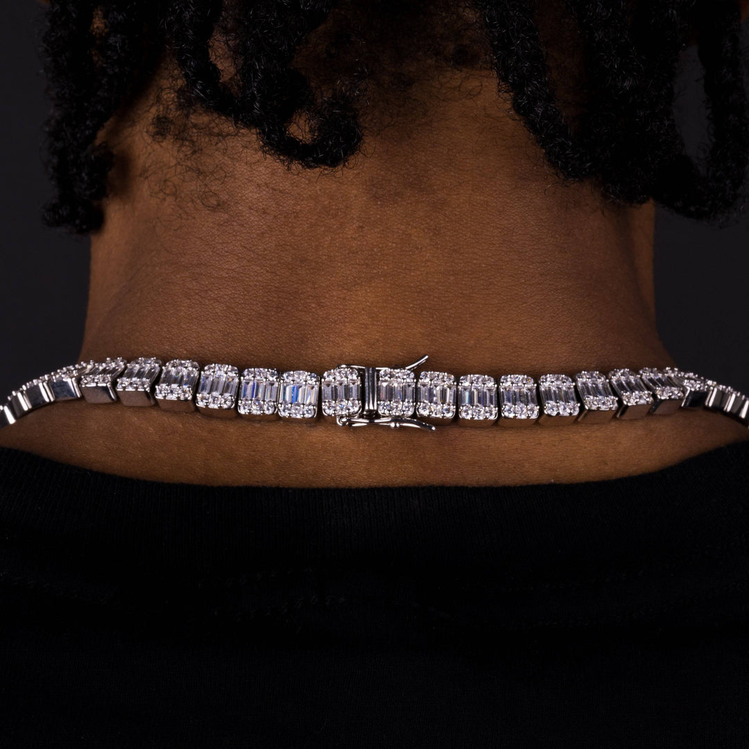10mm Baguette Chain - ICECLIQUE JEWELRY