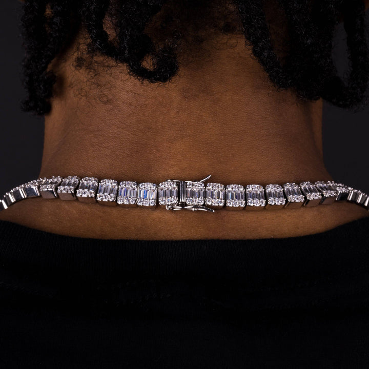 10mm Baguette Chain - ICECLIQUE JEWELRY