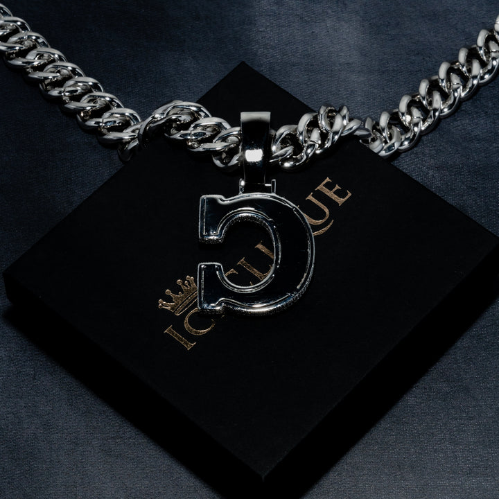 Custom Single Letter Multi-Layer Pendant - ICECLIQUE JEWELRY