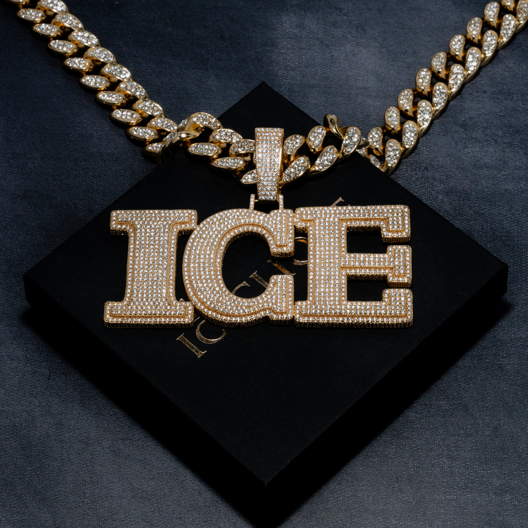 Custom Multi-Layer Letter Pendant - ICECLIQUE JEWELRY