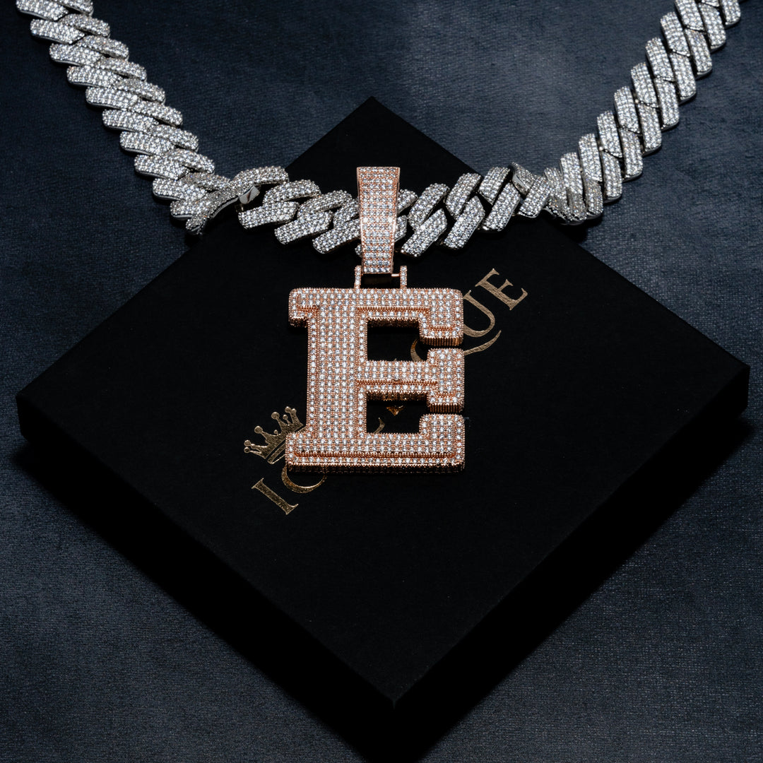 Custom Single Letter Multi-Layer Pendant - ICECLIQUE JEWELRY