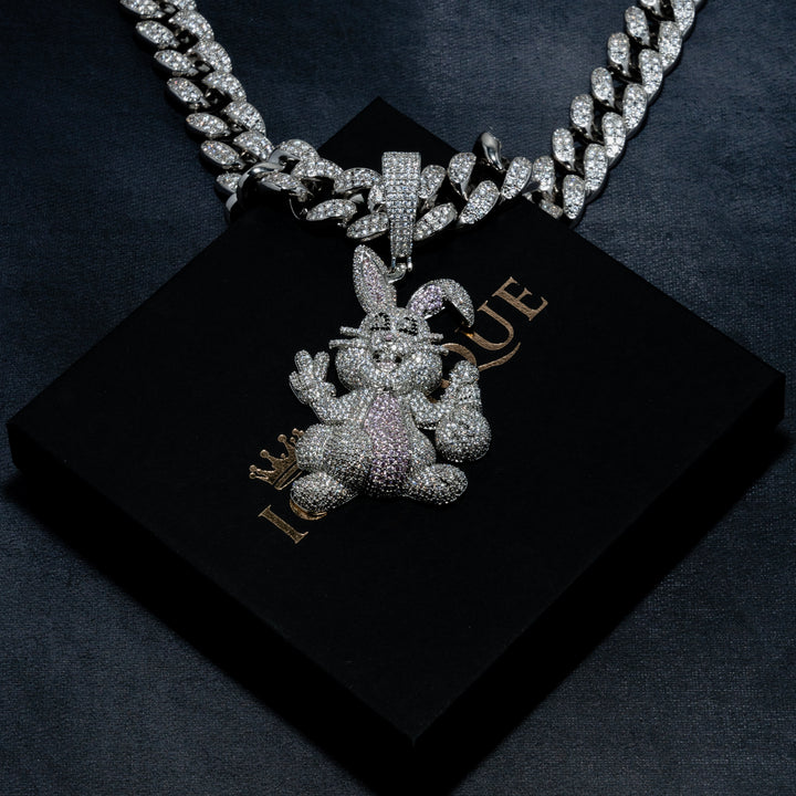 Money Bunny Pendant - ICECLIQUE JEWELRY