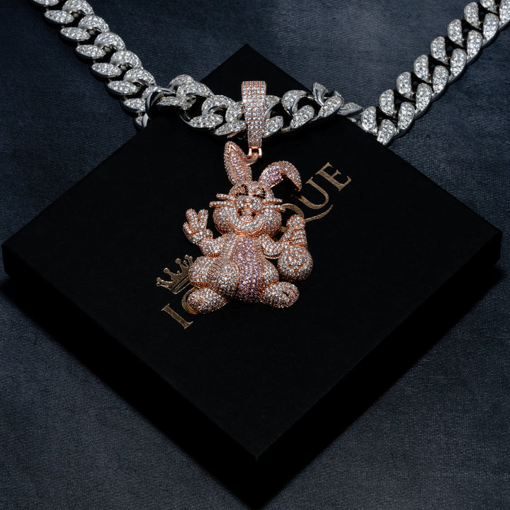 Money Bunny Pendant - ICECLIQUE JEWELRY