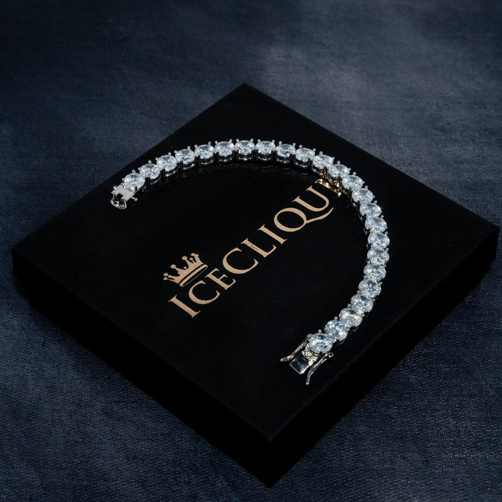 8MM Tennis Bracelet - ICECLIQUE JEWELRY