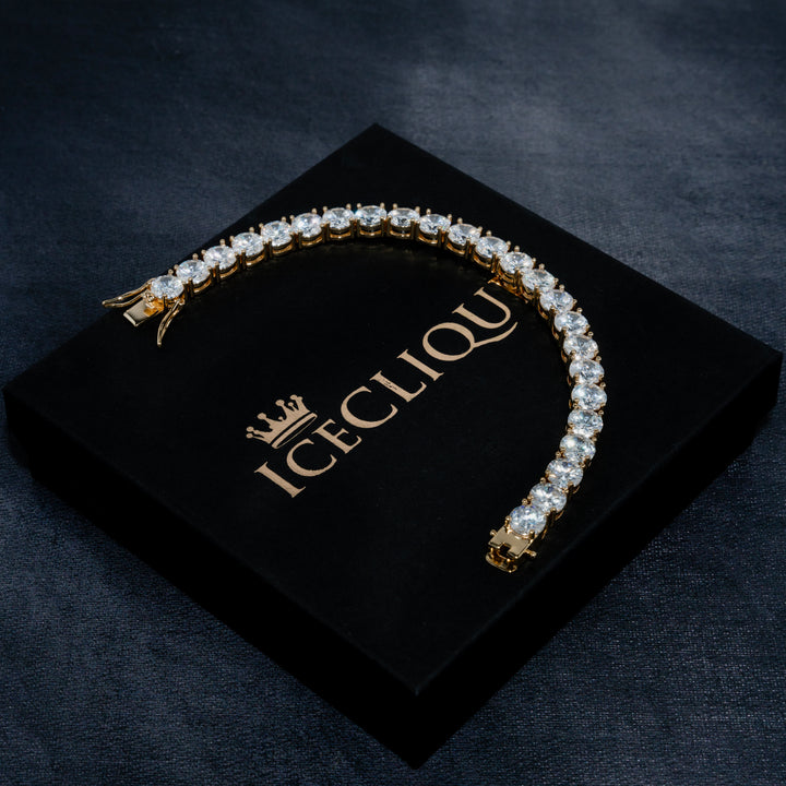8MM Tennis Bracelet - ICECLIQUE JEWELRY