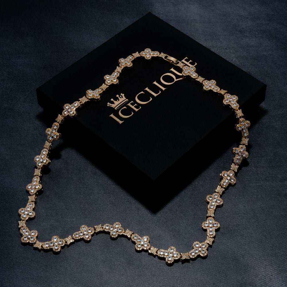 10MM Cross Chain - ICECLIQUE JEWELRY
