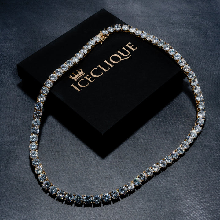 8MM Tennis Chain - ICECLIQUE JEWELRY