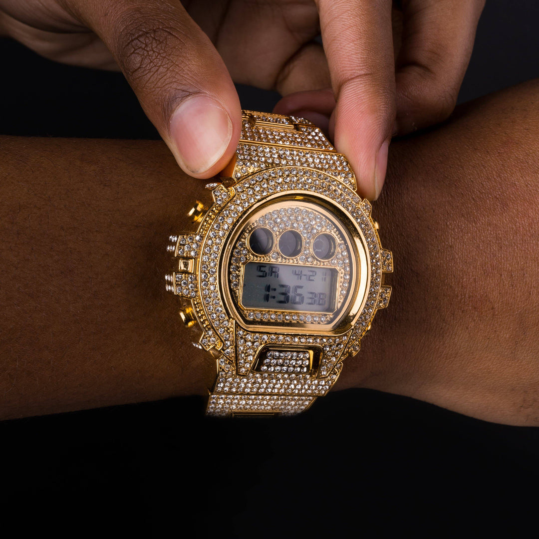 Iced Deluxe Watch - ICECLIQUE JEWELRY