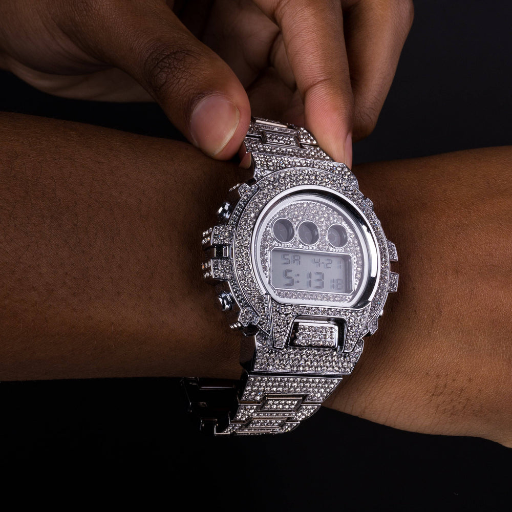 Iced Deluxe Watch - ICECLIQUE JEWELRY