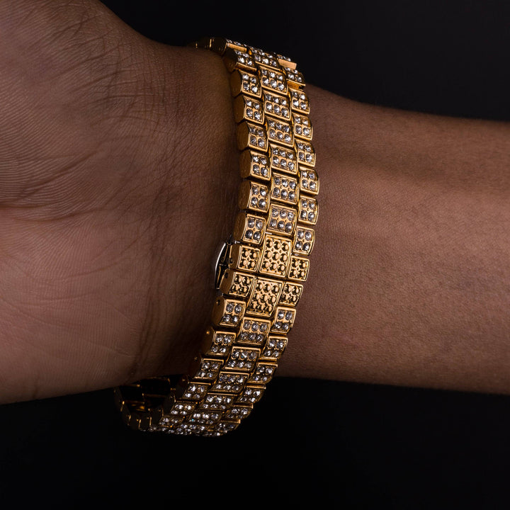 Iced Monaco Watch - ICECLIQUE JEWELRY