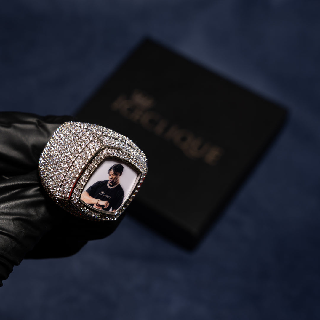 Custom Photo Ring - ICECLIQUE JEWELRY