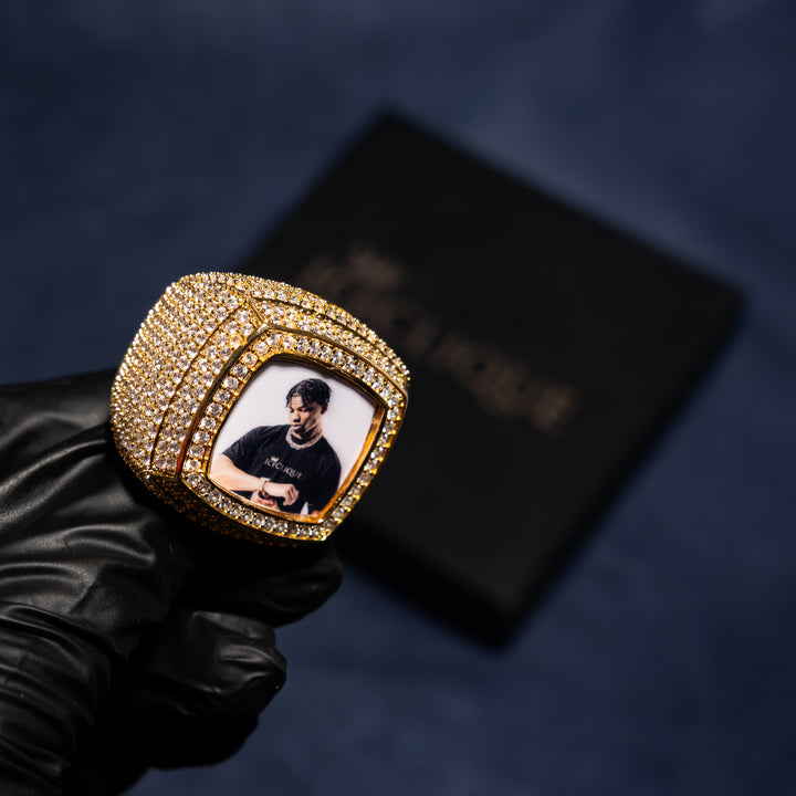 Custom Photo Ring - ICECLIQUE JEWELRY