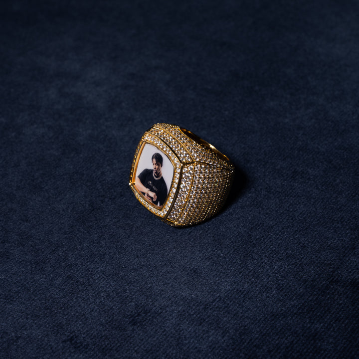 Custom Photo Ring - ICECLIQUE JEWELRY