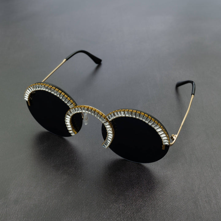 Iced Out Baguette Glasses - ICECLIQUE JEWELRY