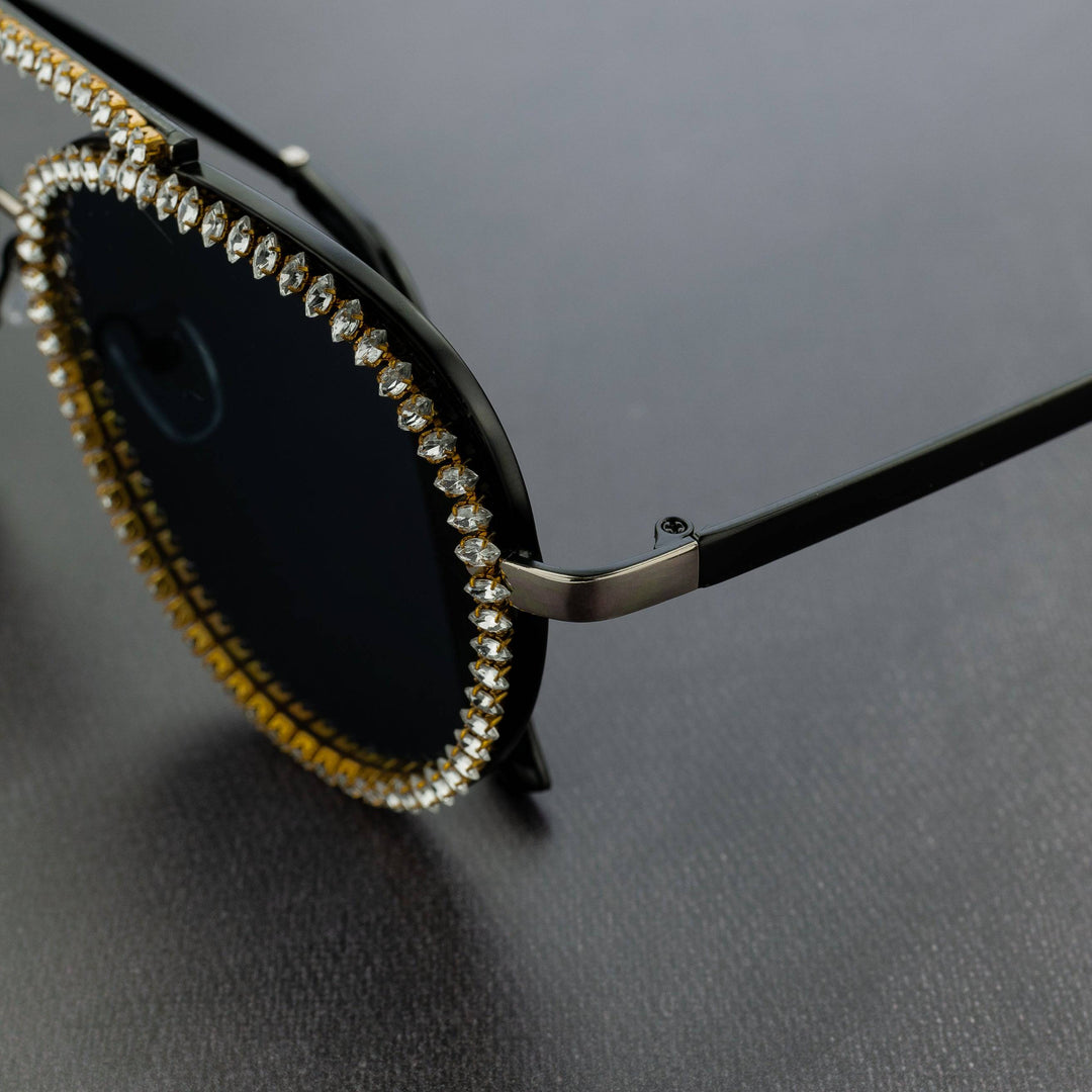Iced Out Aviator Glasses - ICECLIQUE JEWELRY