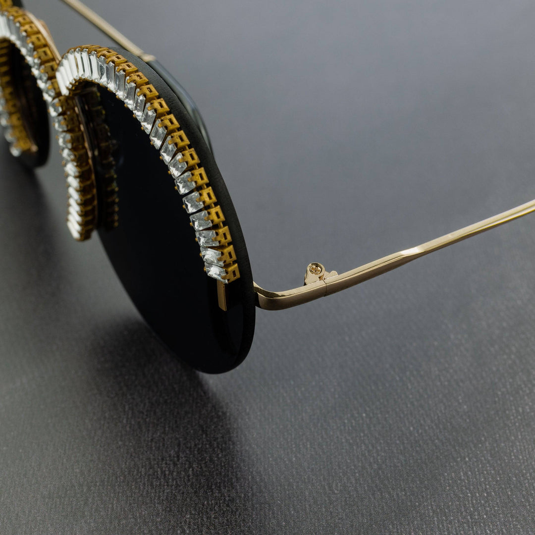 Iced Out Baguette Glasses - ICECLIQUE JEWELRY
