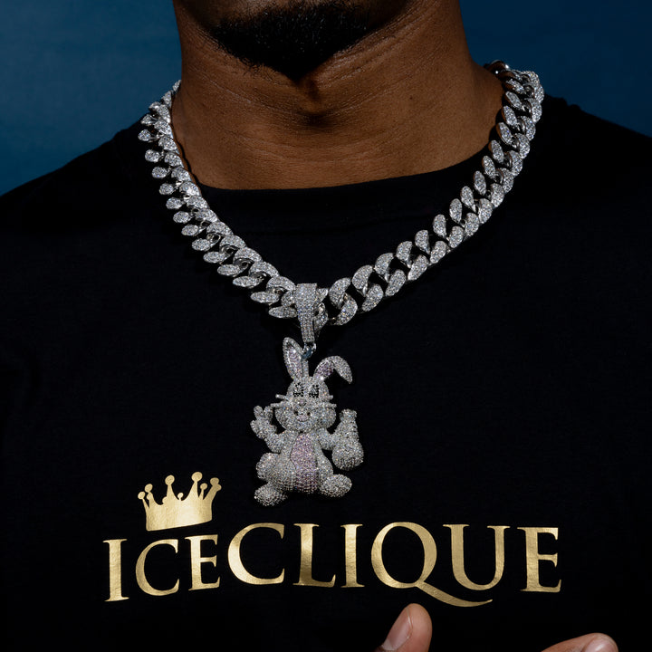 Money Bunny Pendant - ICECLIQUE JEWELRY
